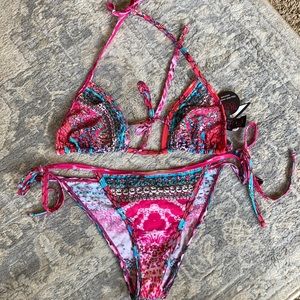 Hot Miami Styles Tie String Bikini